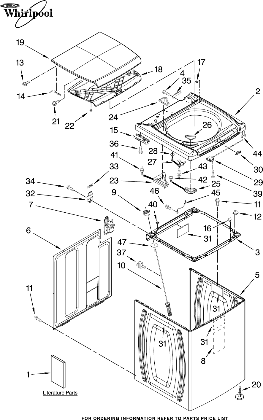 Whirlpool Washer WTW6200SW0 User Guide | ManualsOnline.com