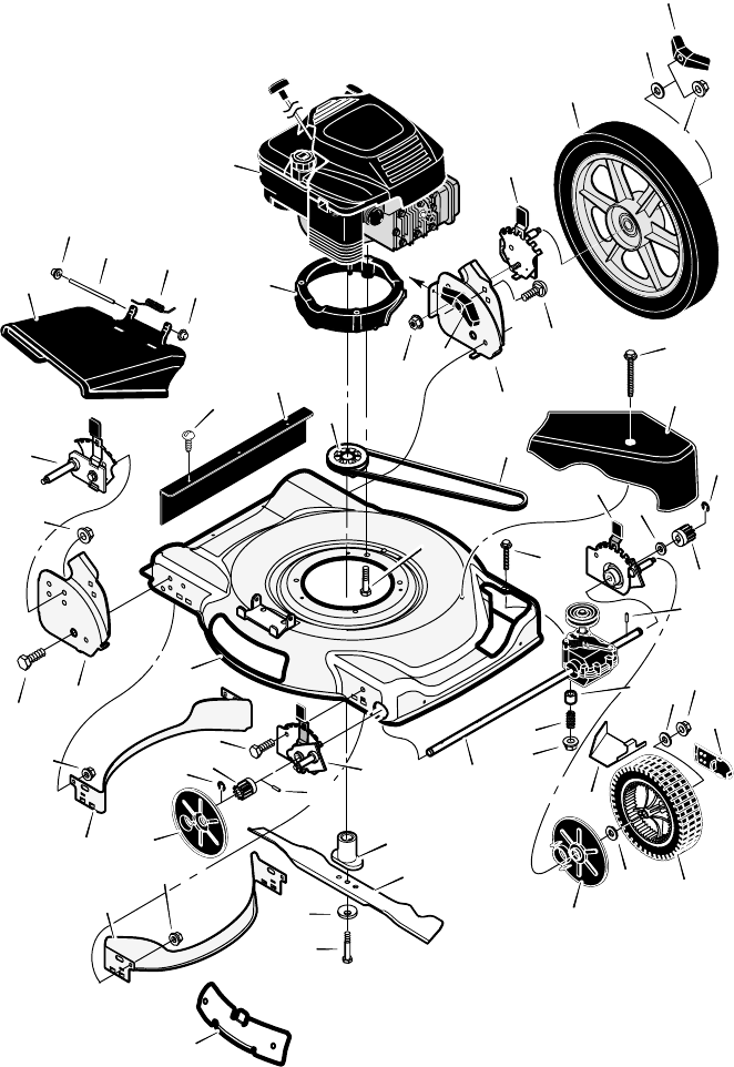 Page 28 of Murray Lawn Mower 22" Front Drive User Guide | ManualsOnline.com