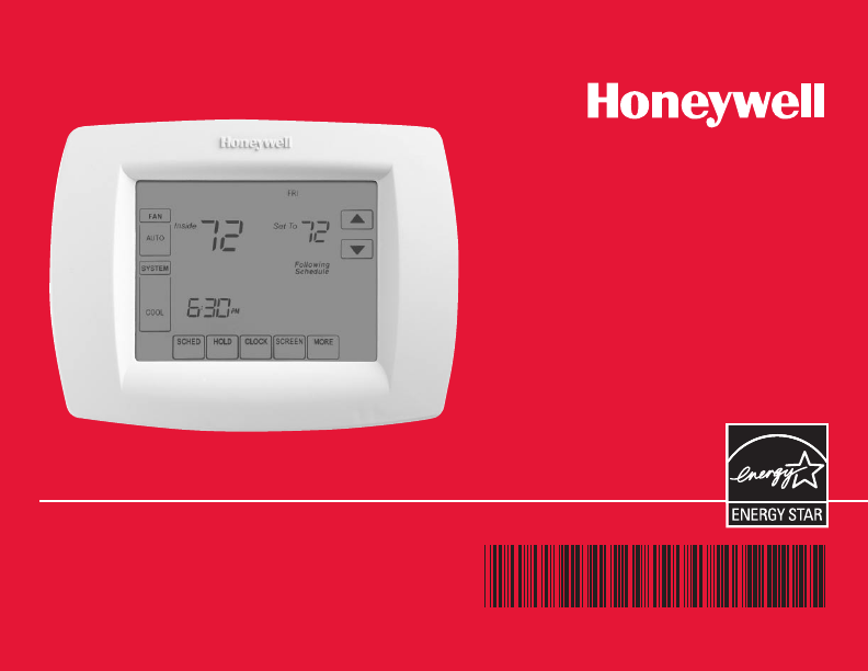 Honeywell Thermostat TH8000 User Guide | ManualsOnline.com