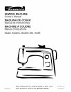 Kenmore 158.16410 Sewing Machine Instruction Manual  Sewing machine  instruction manuals, Sewing machine instructions, Sewing machine manuals