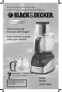 BLACK & DECKER HANDYCHOPPER HC20 USE AND CARE BOOK MANUAL Pdf Download