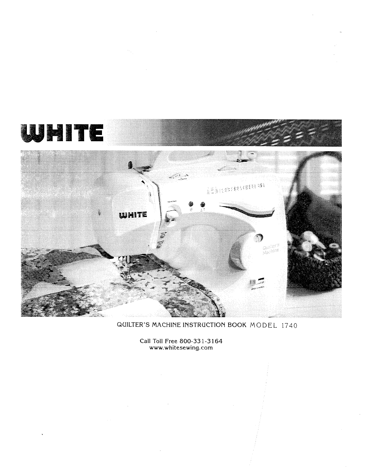 White sewing machine 1710 manual