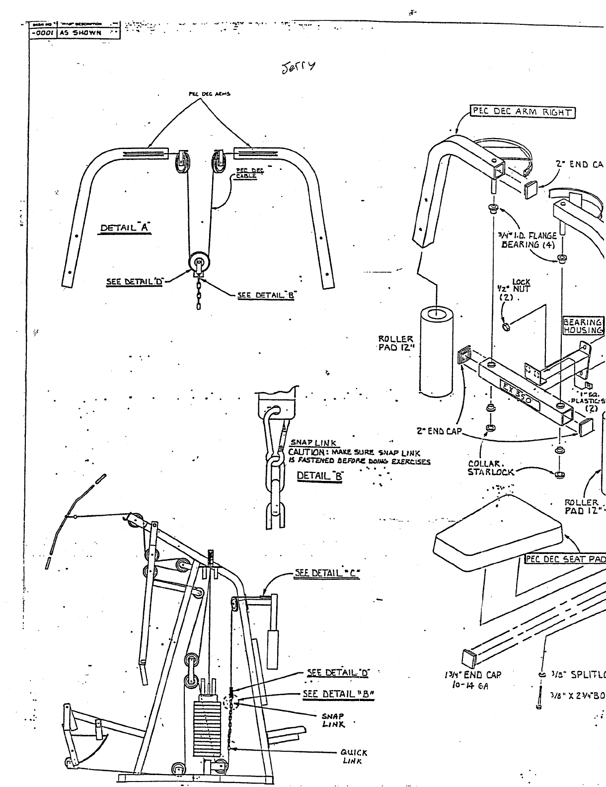 Parabody Ex350 Exercise Chart Pdf