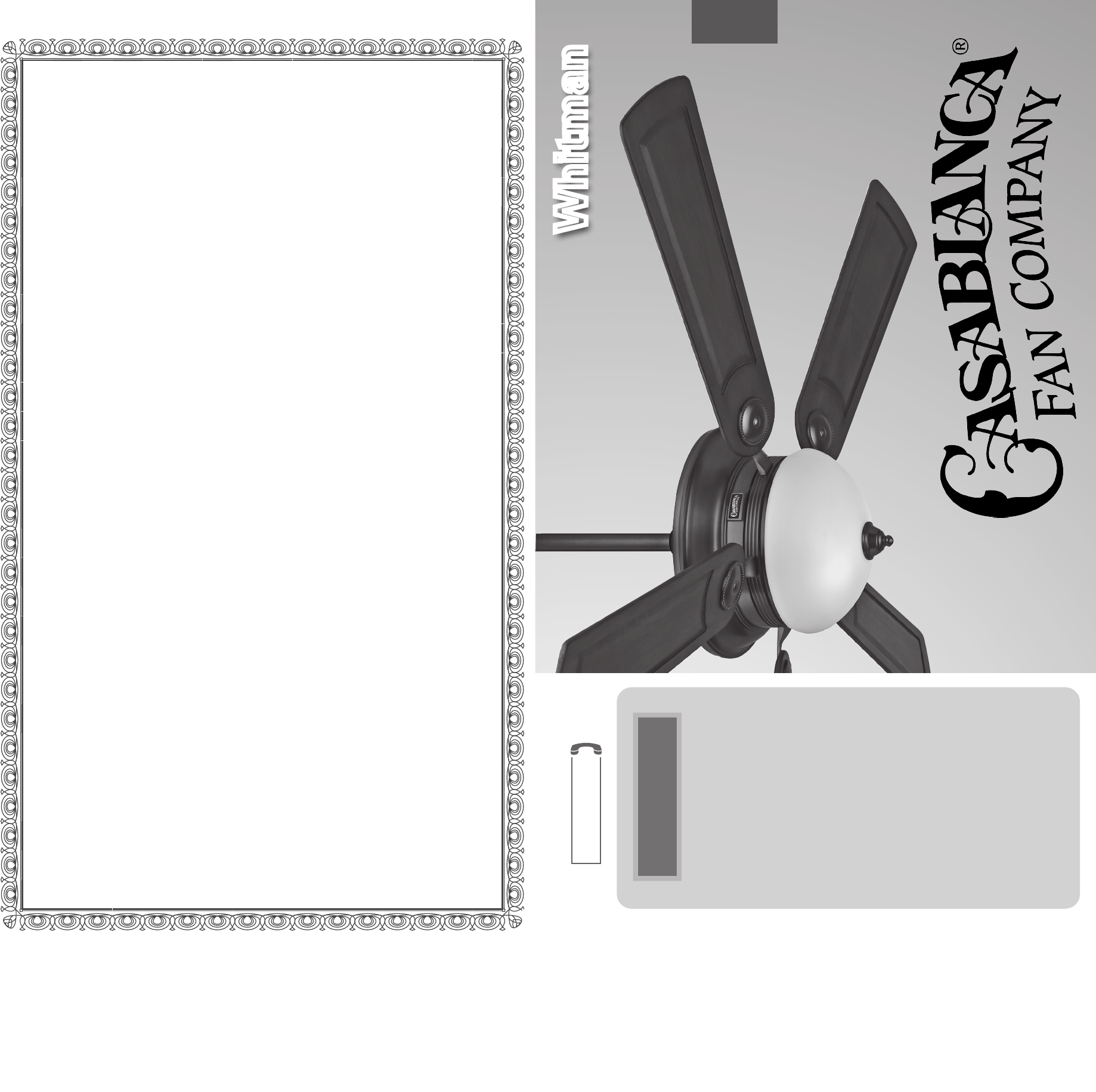 Casablanca Fan Company Fan 59061 User Guide Manualsonline Com