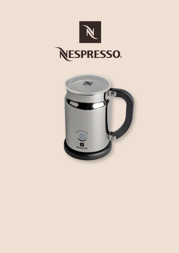 smække skam skjule Nespresso Coffeemaker AEROCINNO 3190 User Guide | ManualsOnline.com