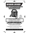 BLACK & DECKER START-IT VEC010BD USER MANUAL Pdf Download
