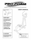 Free ProForm Exercise Bike User Manuals | ManualsOnline.com