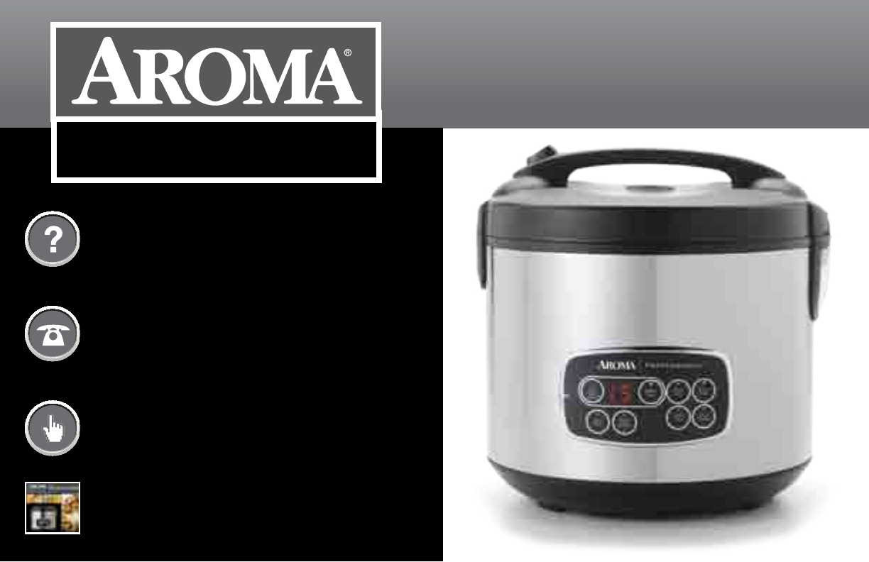 Aroma Rice Cooker ARC-3000SB User Guide | ManualsOnline.com
