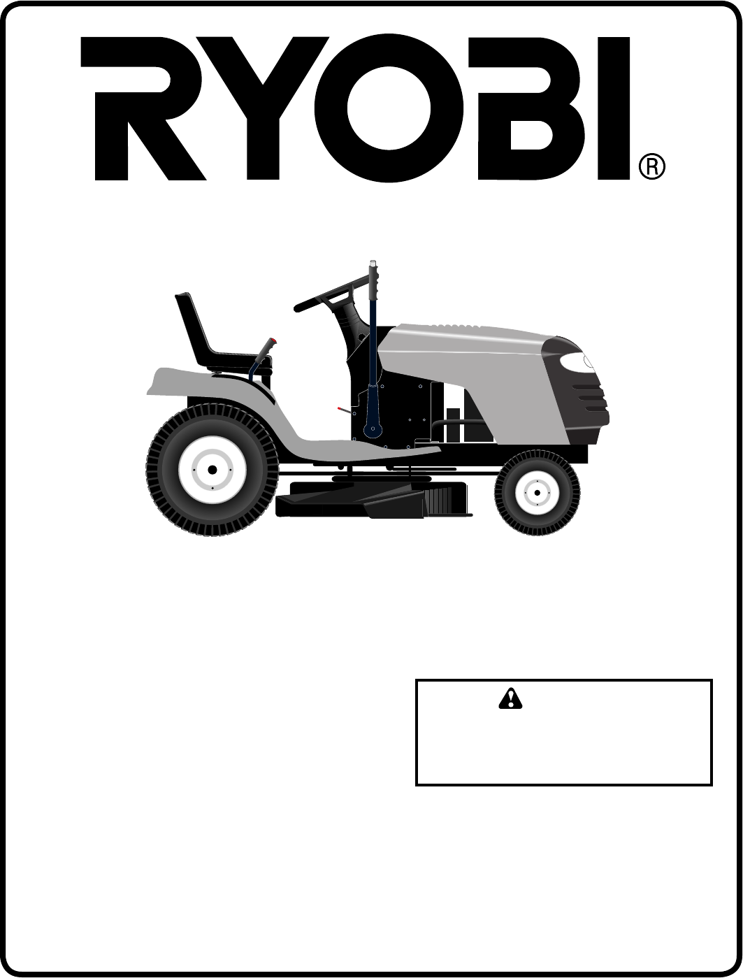 Ryobi Lawn Mower 197788 User Guide | ManualsOnline.com