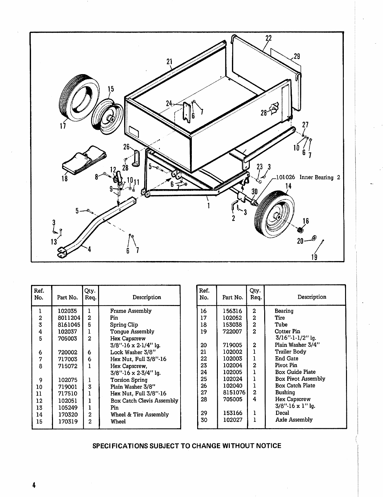 Page 4 of Simplicity Lawn Mower 085 User Guide | ManualsOnline.com