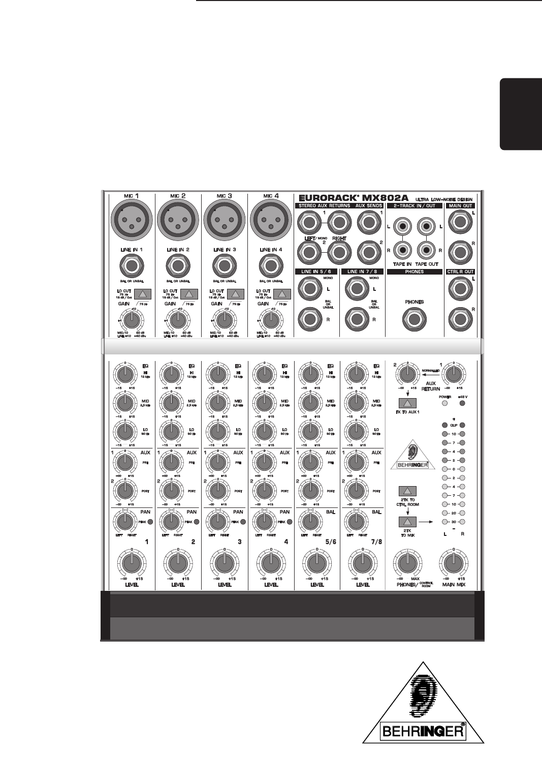 Eurorack mx802a схема