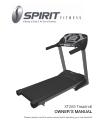 Free spirit treadmill parts