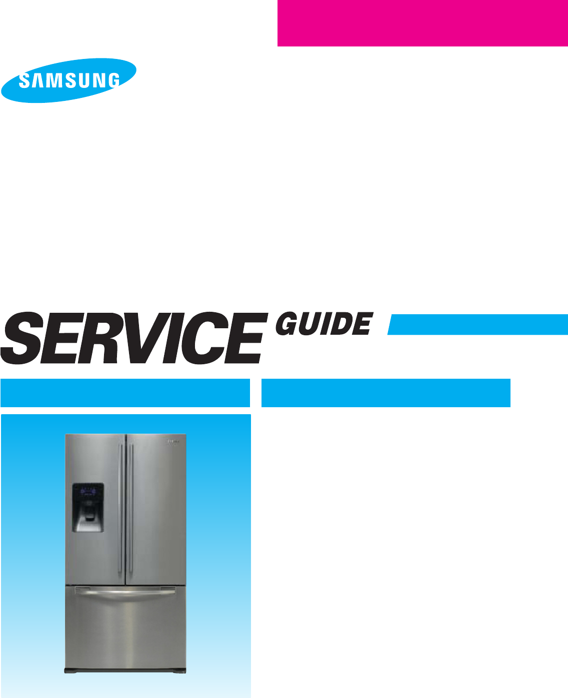 Samsung Refrigerator Rf267aers User Guide