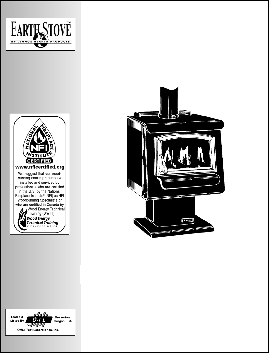 Earth stove pellet stove manual