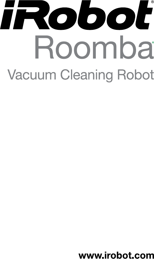 Døde i verden bestøver øretelefon iRobot Vacuum Cleaner 535 User Guide | ManualsOnline.com
