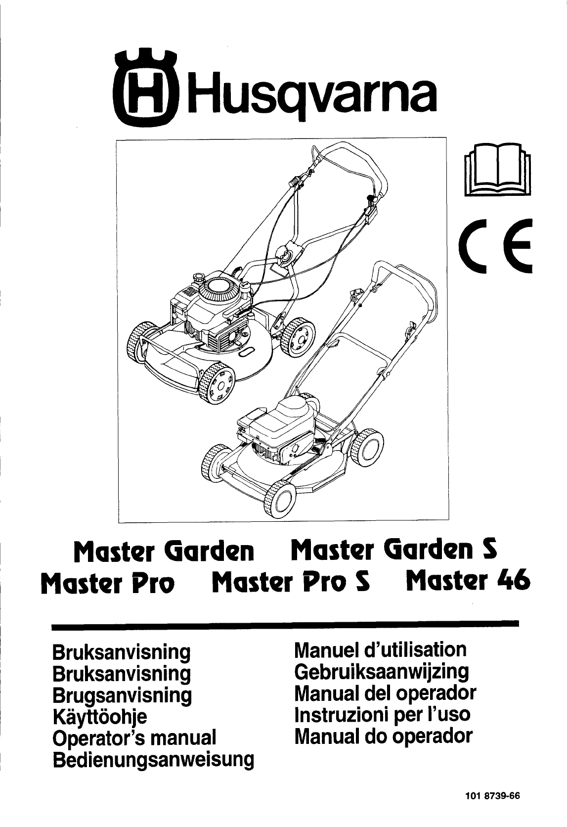 Husqvarna Lawn Mower Master Pro User Guide | ManualsOnline.com