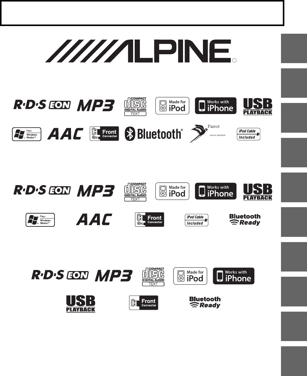 Alpine Car Stereo System CDE-103BT User Guide | ManualsOnline.com