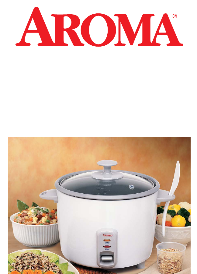 Aroma Rice Cooker apc 728g User Guide | ManualsOnline.com