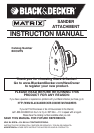 User manual Black & Decker BXIR2200E (English - 58 pages)