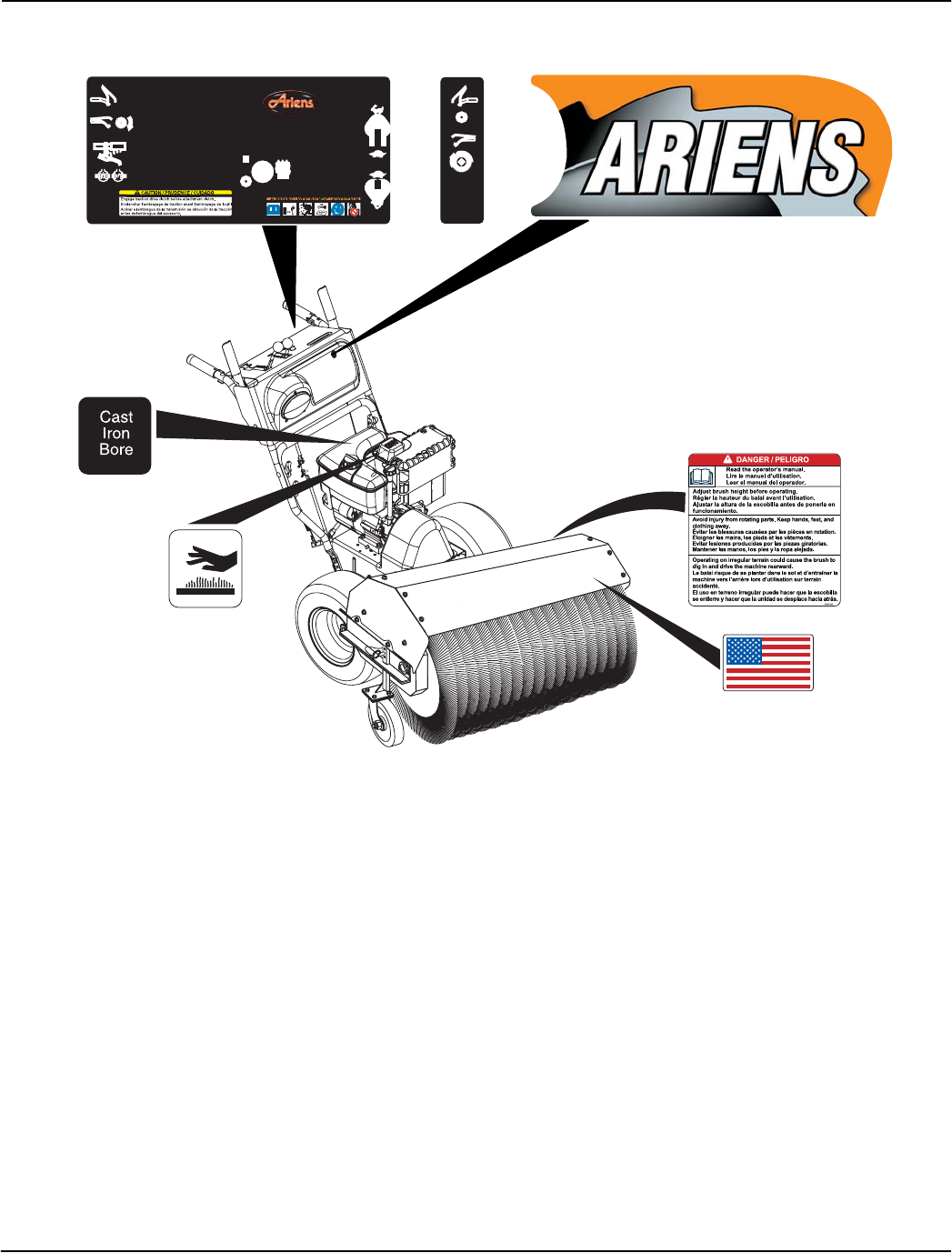 Page 5 of Ariens Snow Blower 926002 - 11528LE User Guide