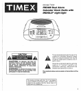 timex nature sounds alarm clock manual t300b