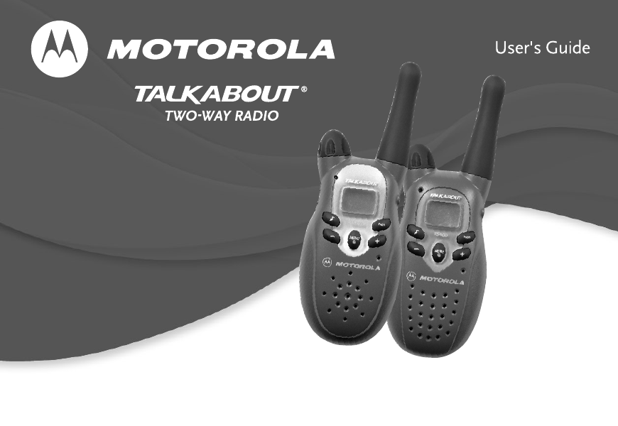 Motorola Talkabout T7400 User Manual