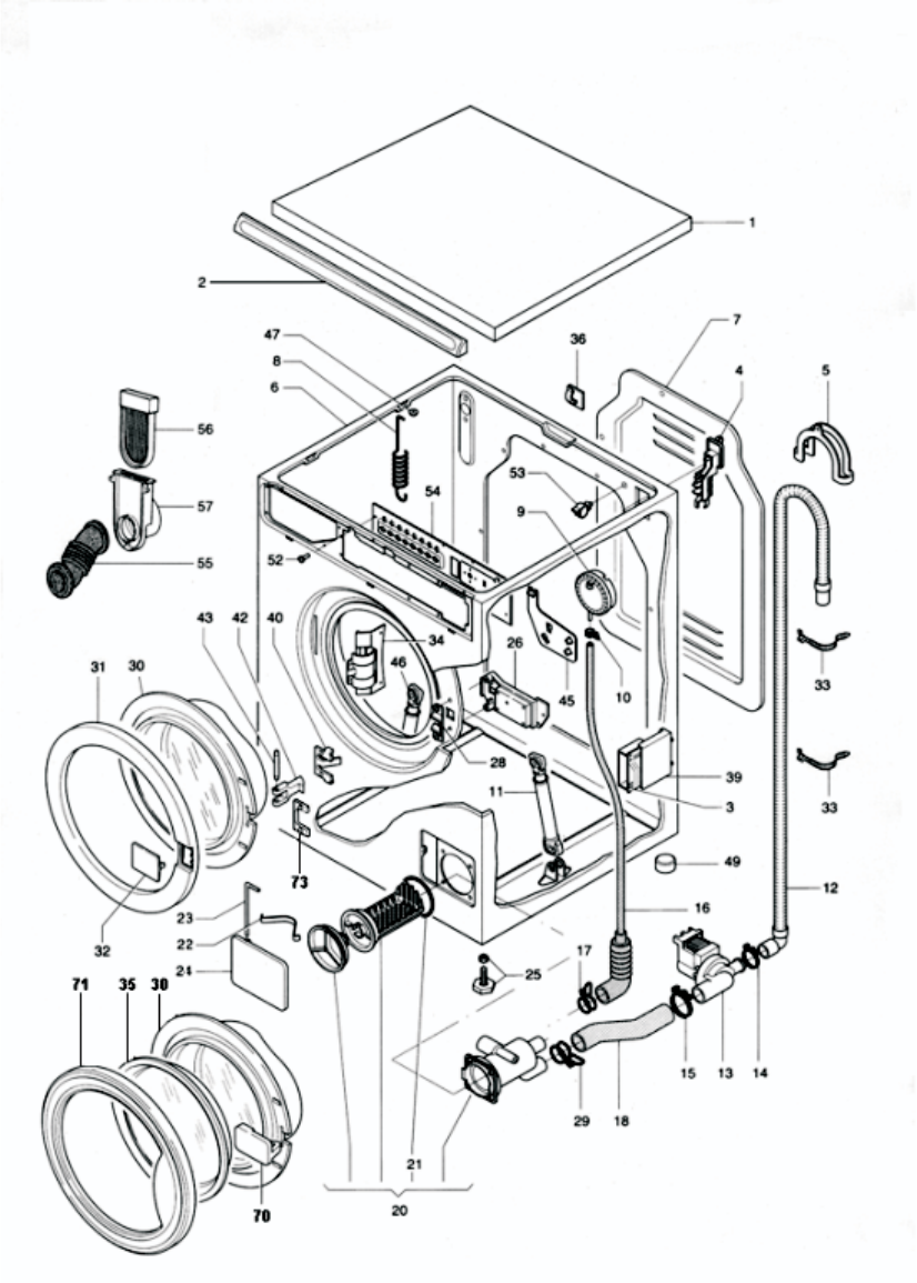 Page 20 of Equator Washer/Dryer EZ 3600 C/CEE User Guide