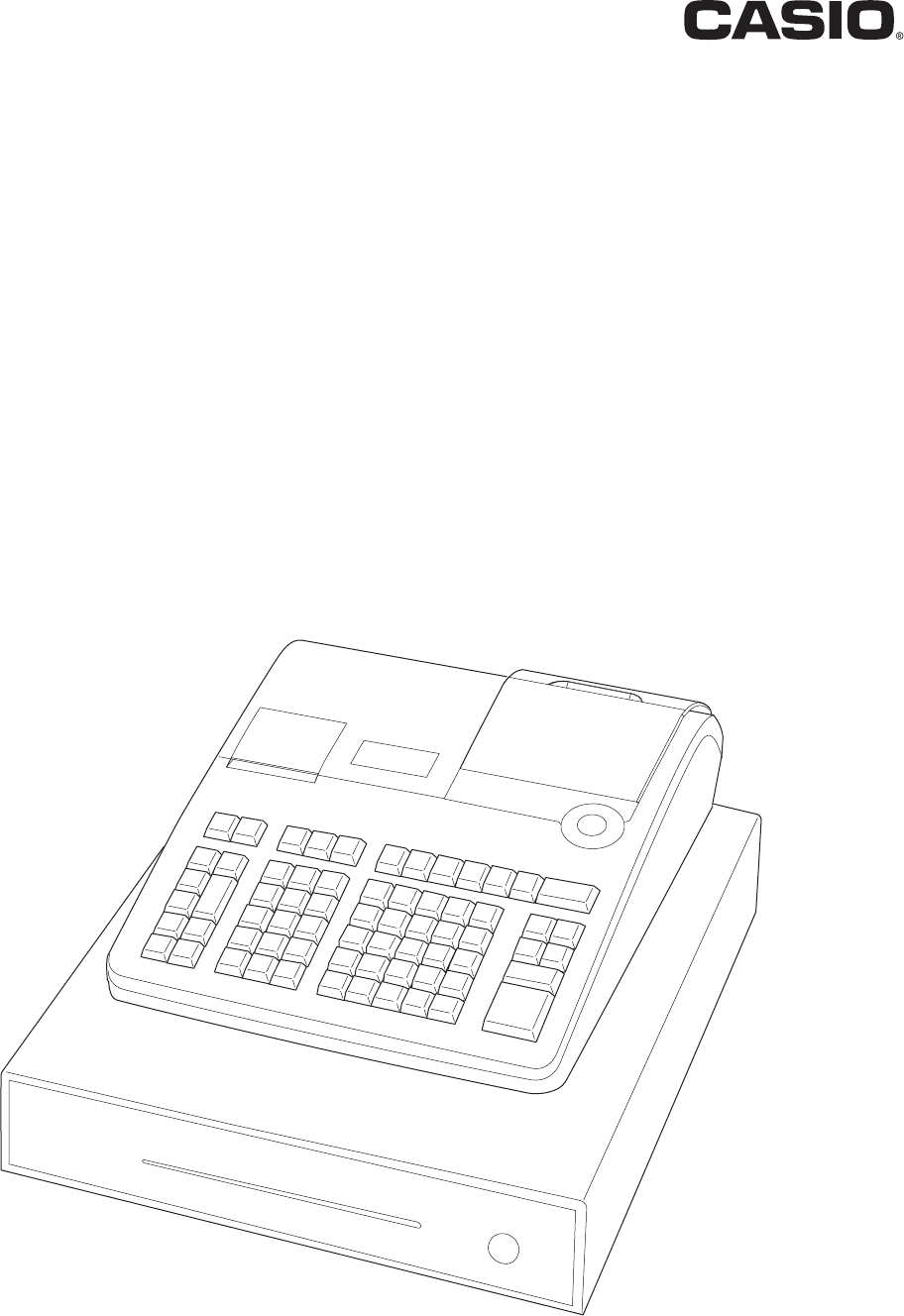 Casio 230er Cash Register User Manual
