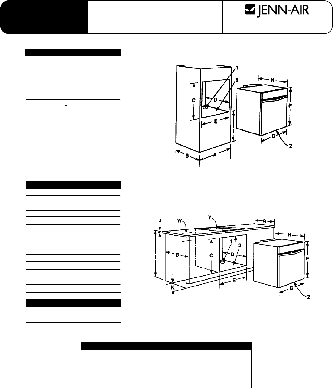 Jenn Air Wall Oven User Manual