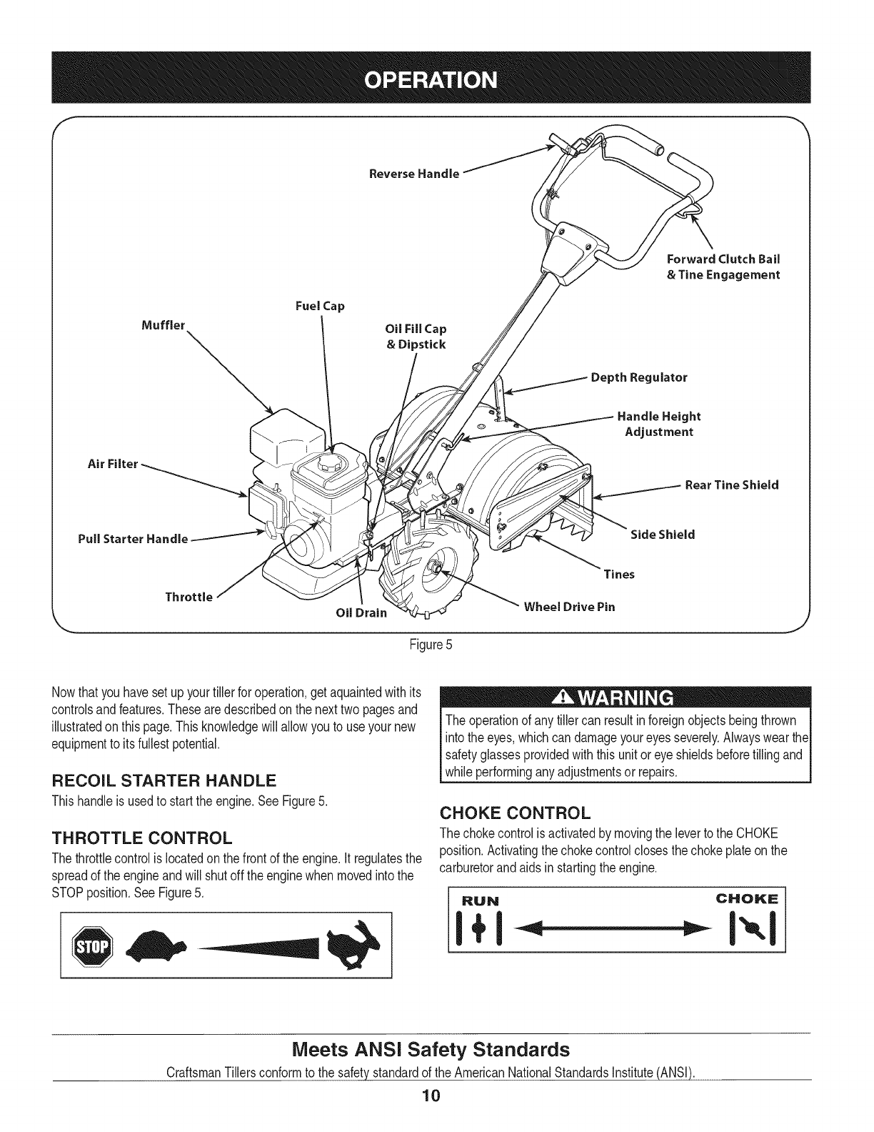 Page 10 of Craftsman Tiller 247.29931 User Guide | ManualsOnline.com