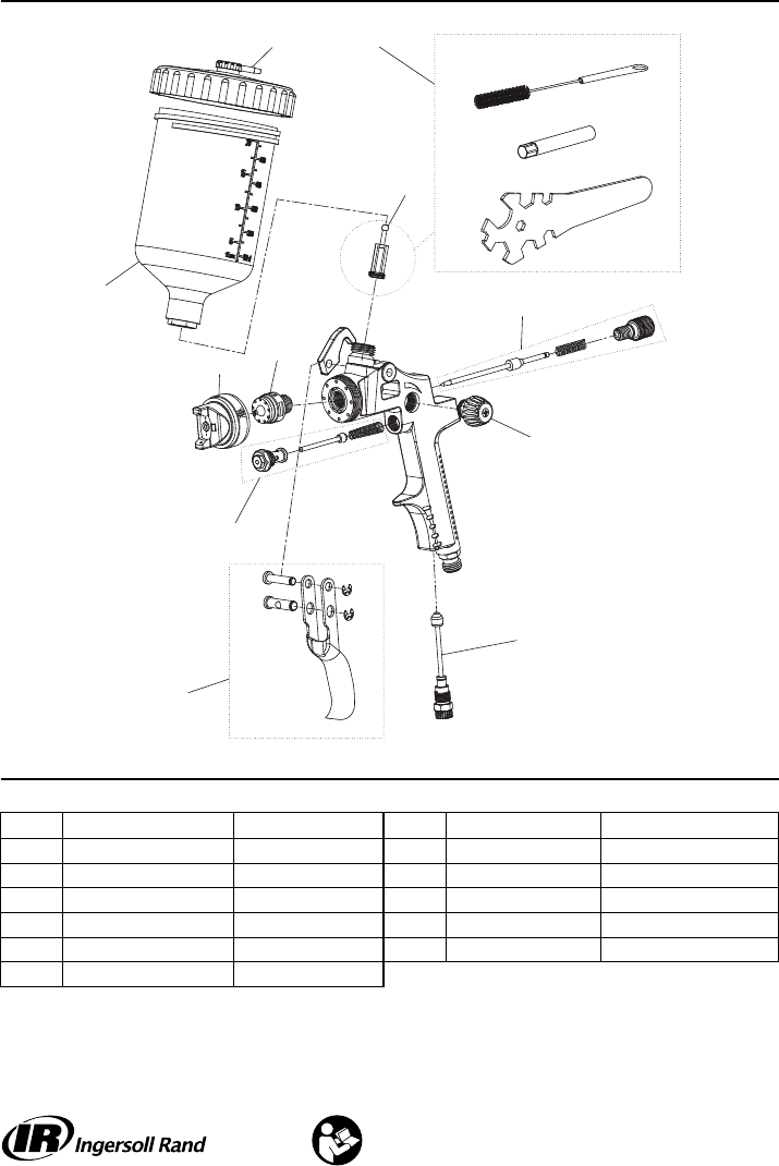 Ingersoll Rand Paint Sprayer 210g User Guide Manualsonline Com