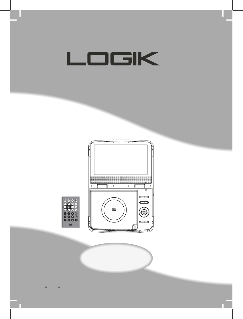 Logik Portable DVD Player LPD850 User Guide | ManualsOnline.com