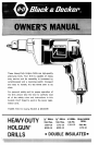 User manual Black & Decker CD231 (English - 5 pages)