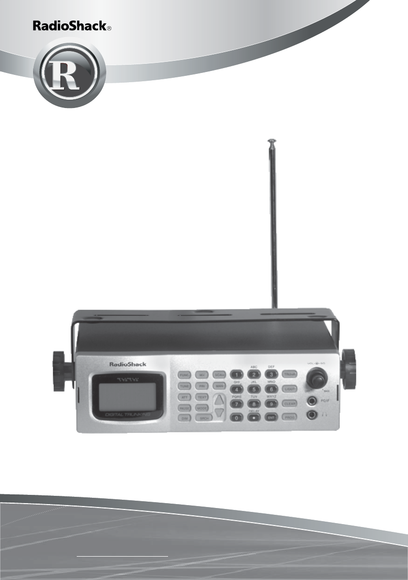 Radio Shack Scanner PRO-2096 User Guide | ManualsOnline.com