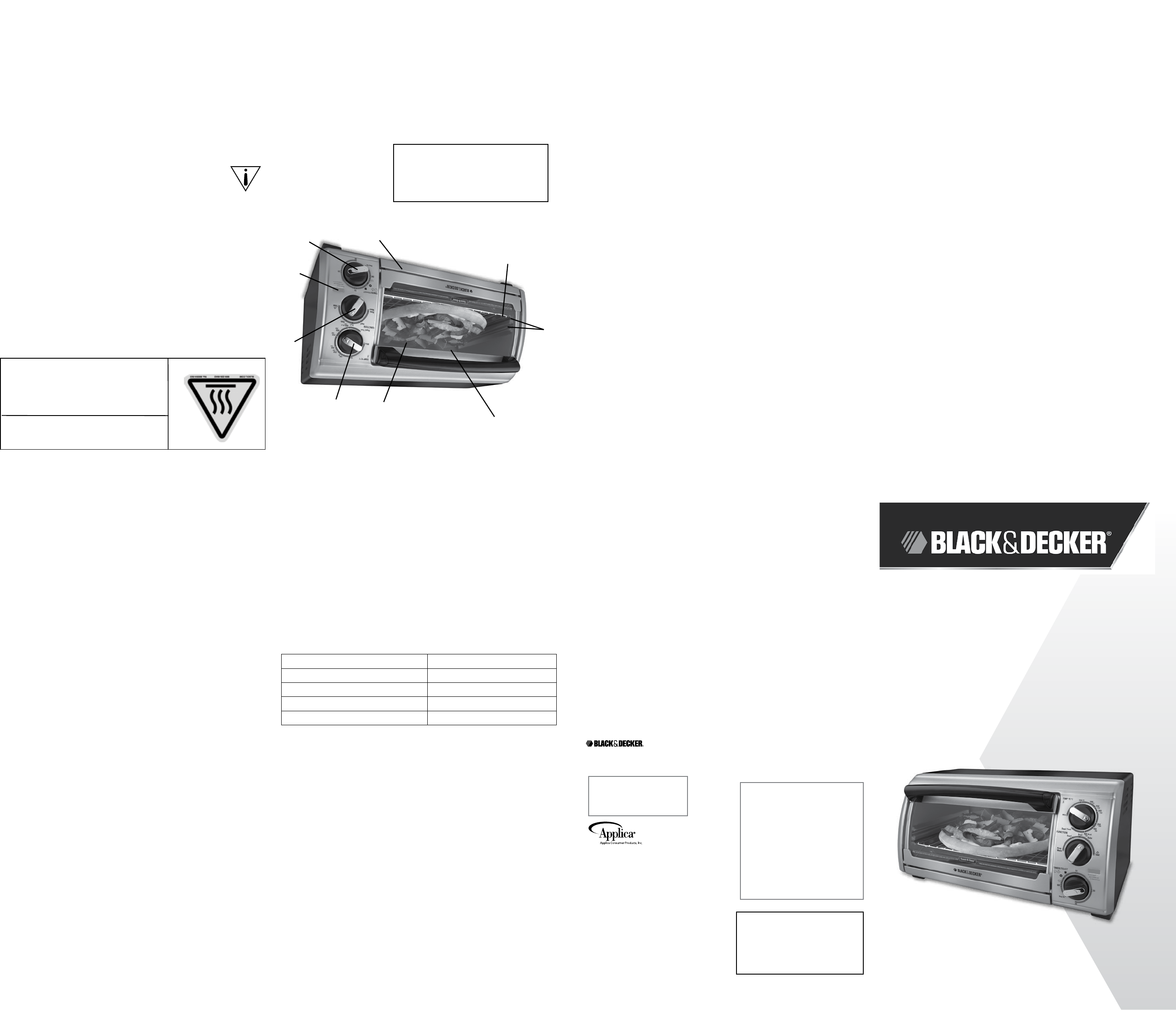 Black Decker Toaster Tro480bs User Guide Manualsonline Com