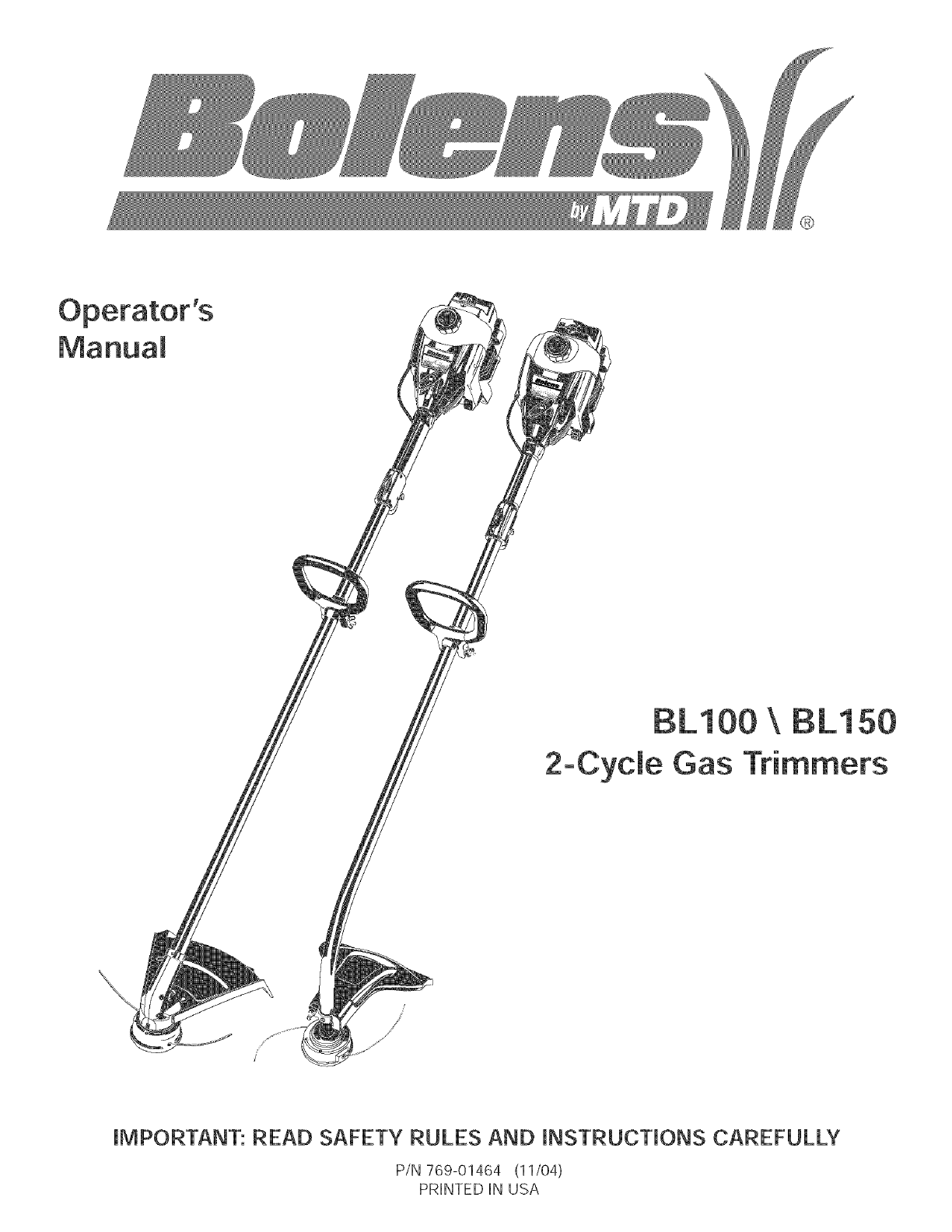 Bolens Carburetor fit for Bolens BL410 BL100 BL150 String Trimmer Air Fuel Tune Up er 