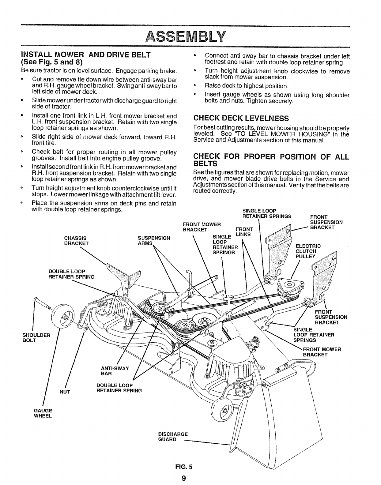 Page 9 of Sears Lawn Mower 917.25597 User Guide | ManualsOnline.com