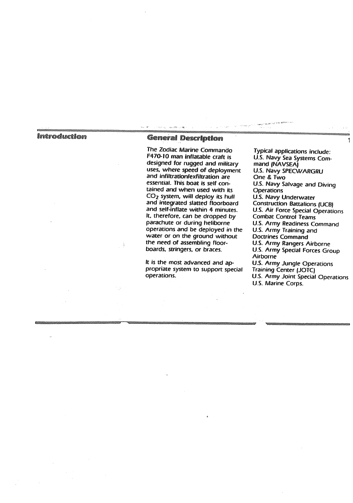 Page 2 of Zodiac International Boat F470 User Guide | ManualsOnline.com