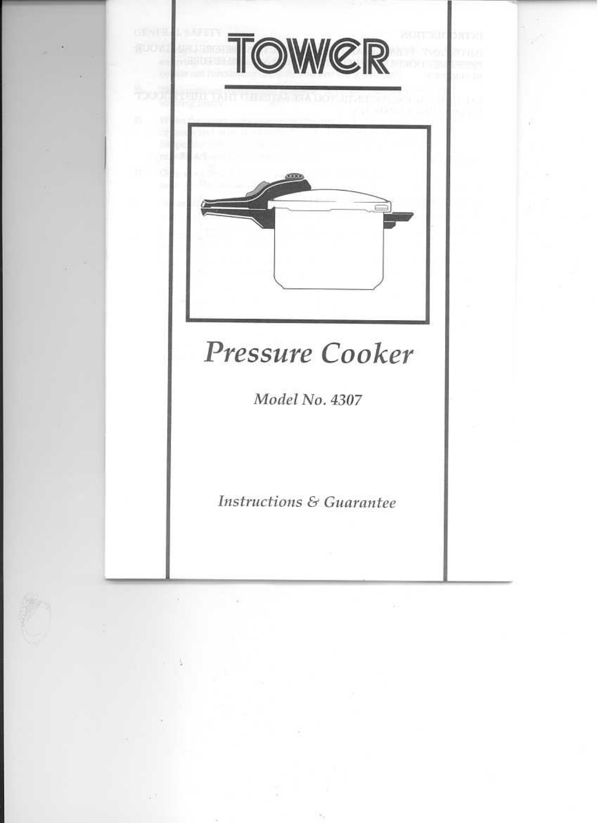 Tower pressure cooker 2824 manual