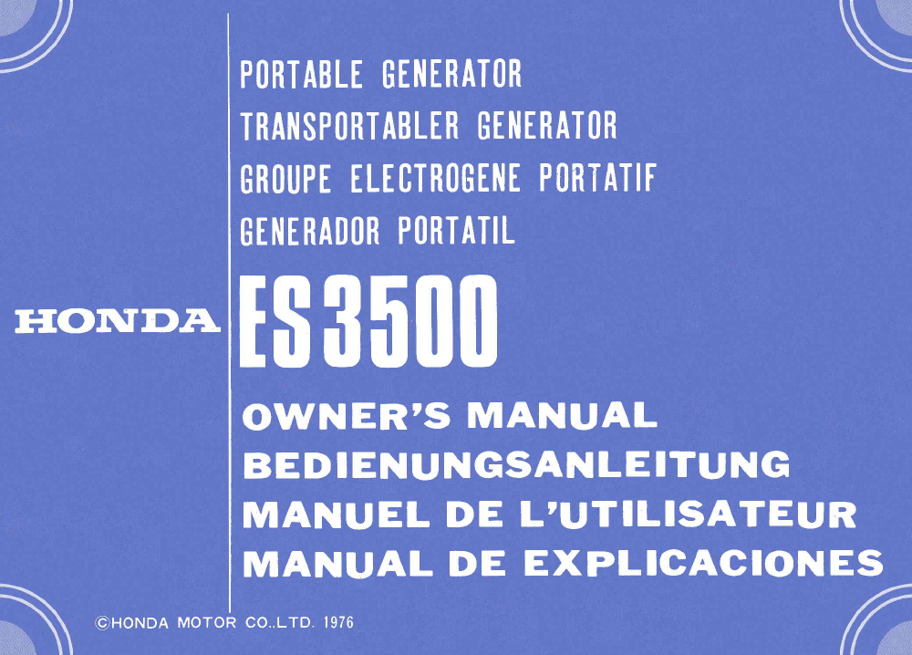 Honda portable generator problems #5