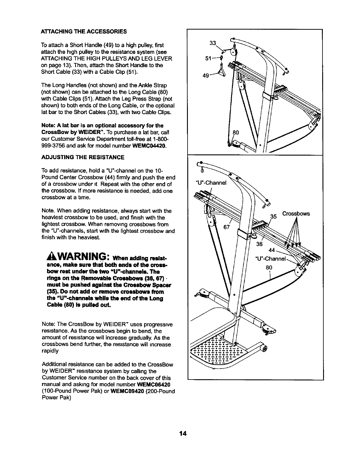 Weider crossbow online manual