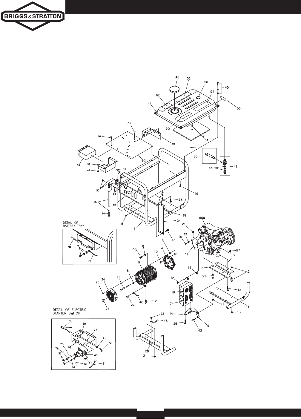 Page 2 of Briggs & Stratton Portable Generator 030244-02 User Guide