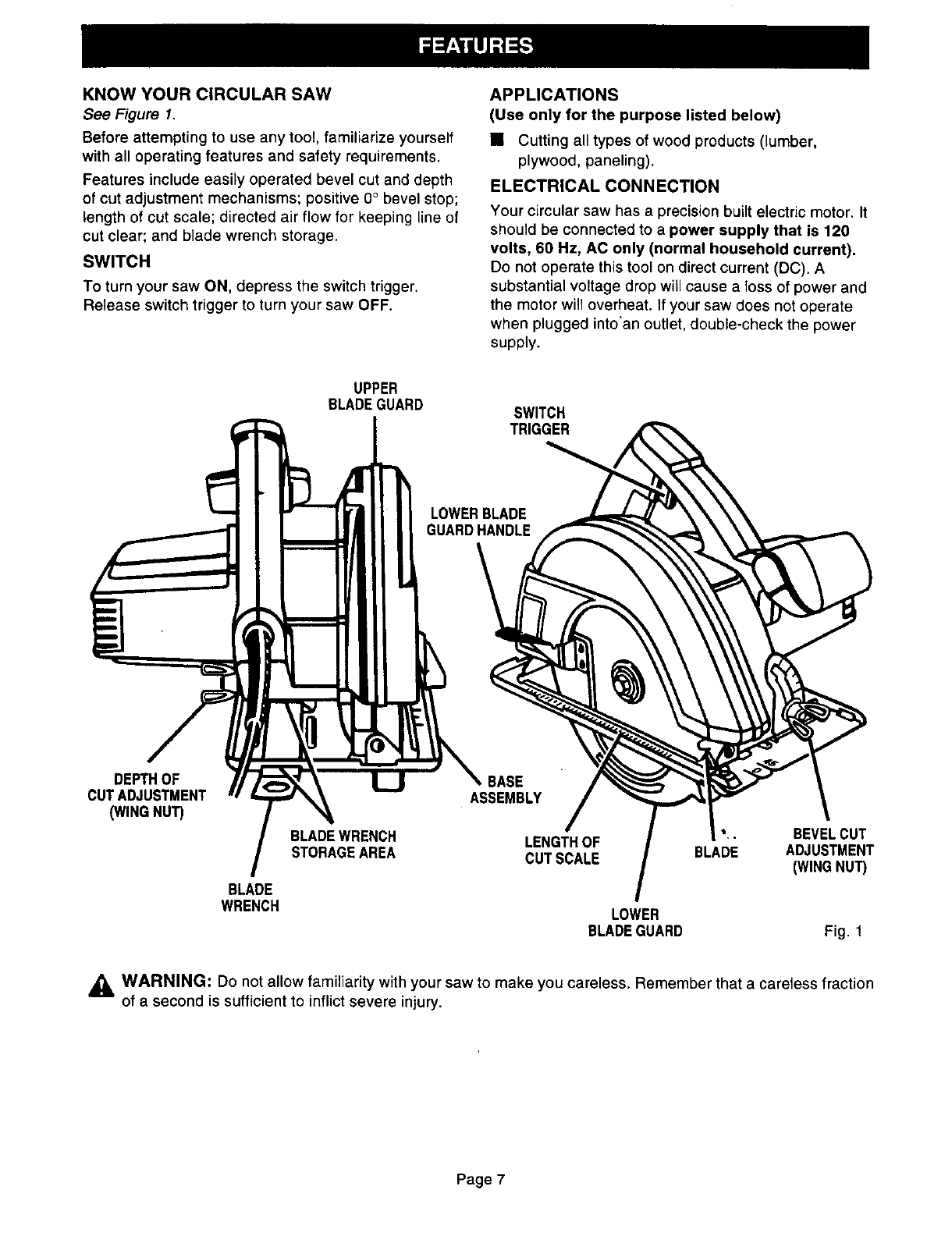 powercraft bandsaw manual