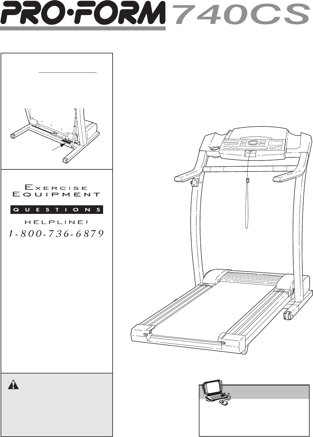 Proform outlet 740cs treadmill