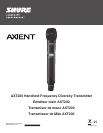  Microphone AXT200