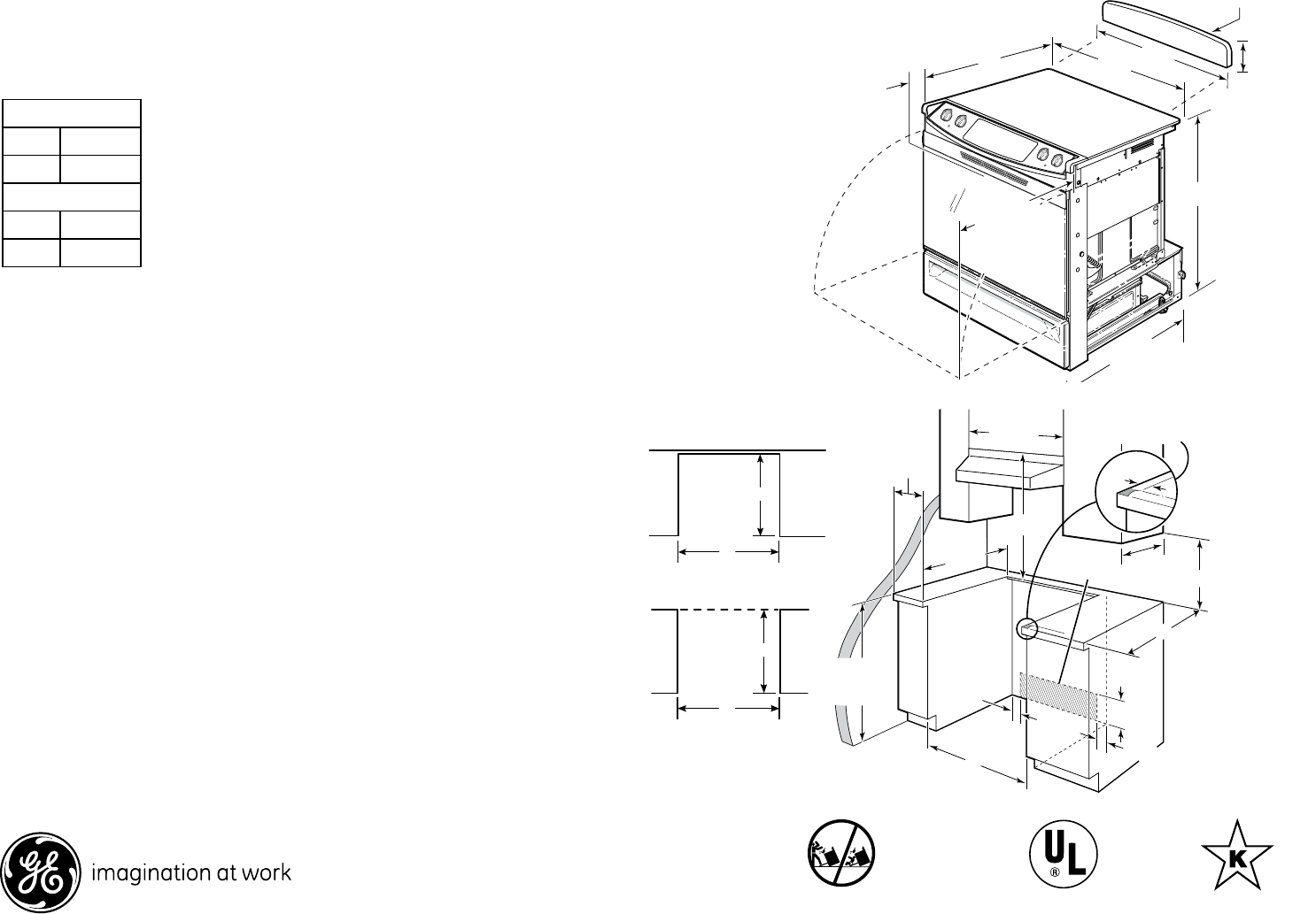 GE Range JS998SK User Guide