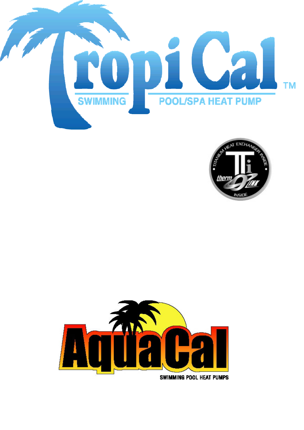 Aquacal Heat Pump T65 User Guide | ManualsOnline.com