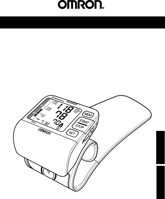 Omron 7 Series Wrist Blood Pressure Monitor (Model BP652N
