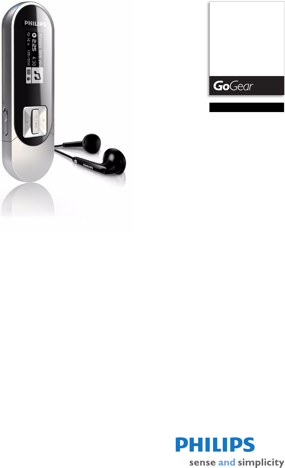 Philips MP3 Player SA011102S/97 User Guide | ManualsOnline.com