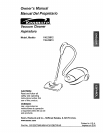 kenmore progressive 300 vacuum owners manual